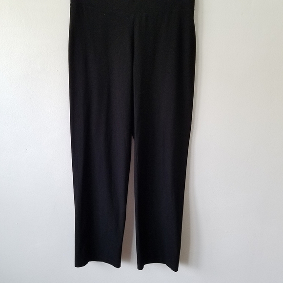 Eileen Fisher Elastic Waist Pull-on Straight Leg Casual Pants Size PM - Picture 3 of 10